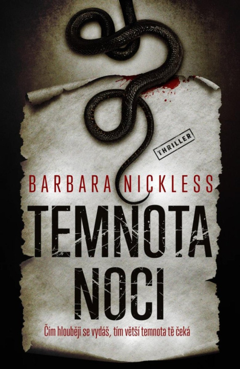 Kniha Temnota noci Barbara Nickless