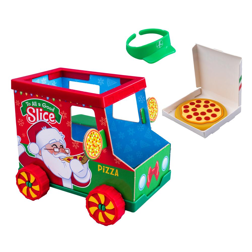 Libro The Elf on the Shelf® Polar Props(TM) Pizza Truck 