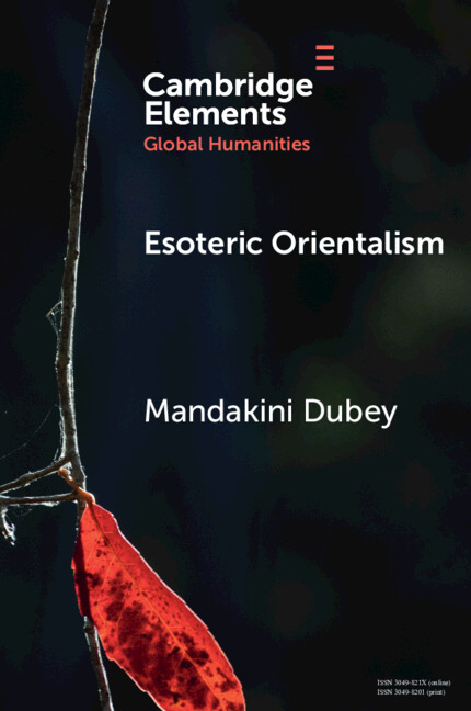 Kniha Esoteric Orientalism Mandakini Dubey