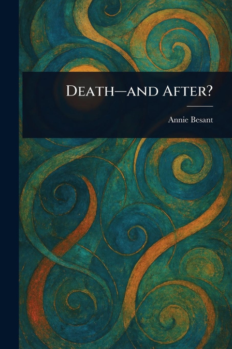 Kniha Death-and After? 