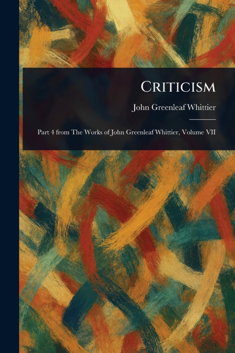Kniha Criticism 