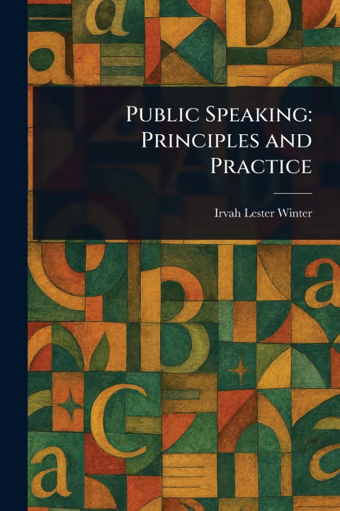 Kniha Public Speaking 