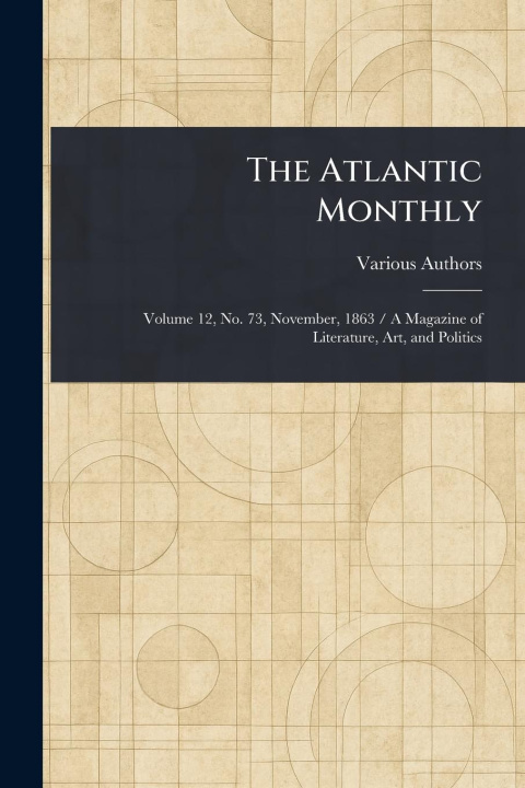 Knjiga The Atlantic Monthly 