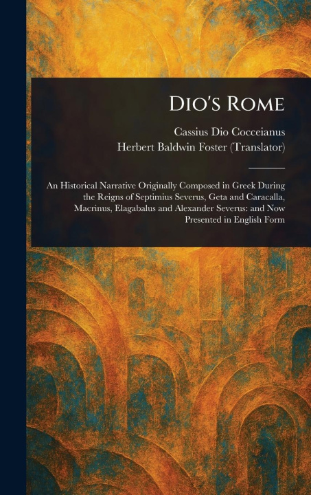 Buch Dio's Rome Herbert Baldwin Foster