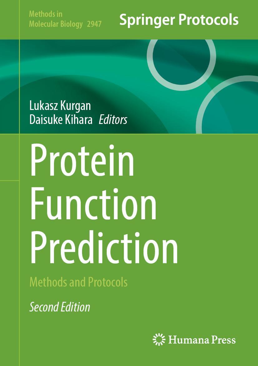 Kniha Protein Function Prediction Daisuke Kihara