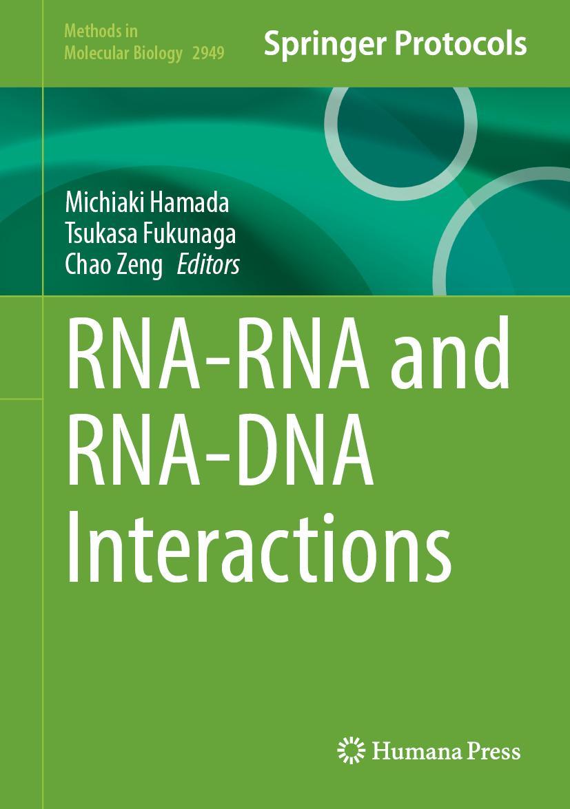 Kniha Rna-RNA and Rna-DNA Interactions Tsukasa Fukunaga