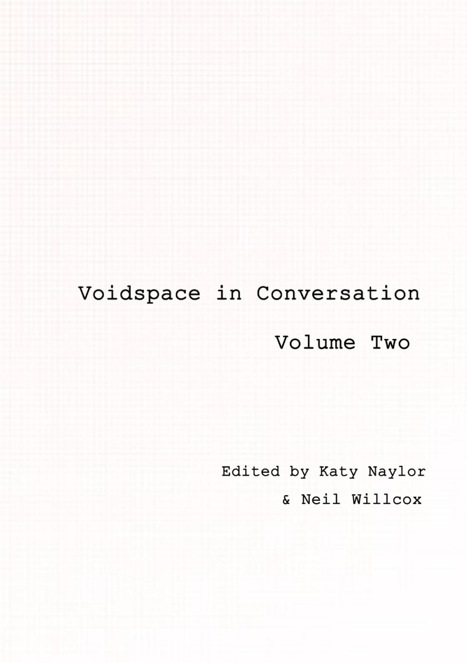 Kniha Voidspace in Conversation Neil Willcox