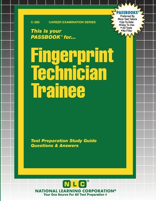Knjiga Fingerprint Technician Trainee 