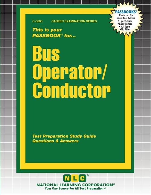 Kniha Bus Operator/Conductor 