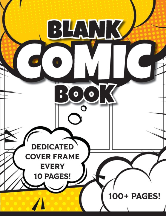 Kniha Blank Comic Book (Yellow) 
