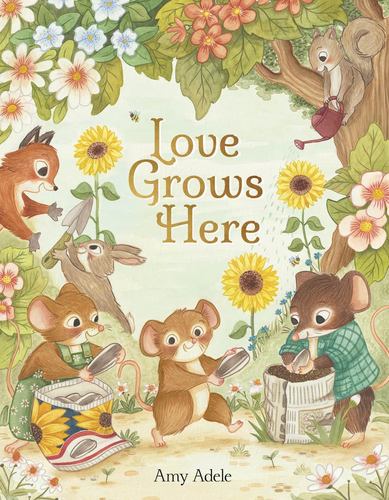 Kniha Love Grows Here ADELE AMY