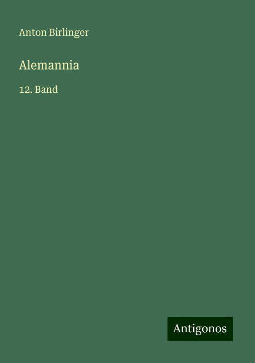 Kniha Alemannia 