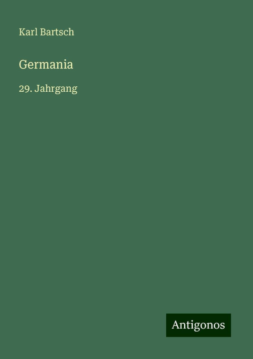 Knjiga Germania 
