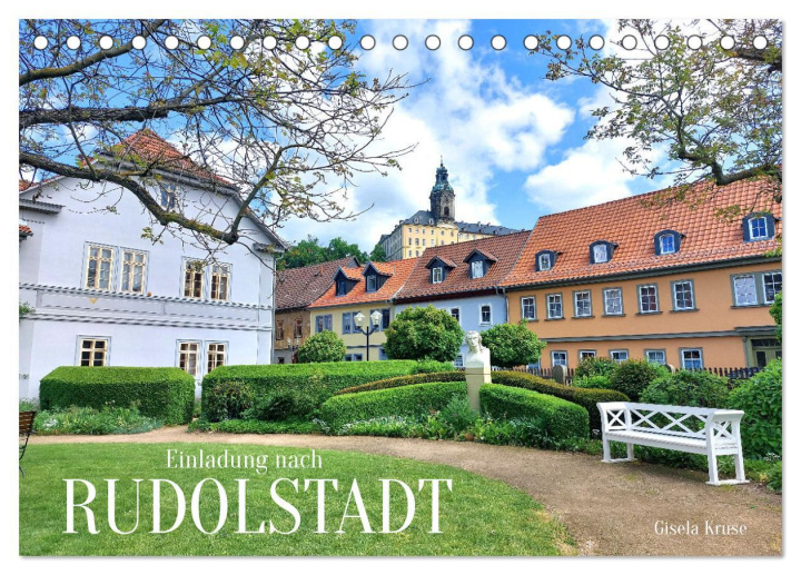 Kalendár/Diár Einladung nach Rudolstadt (Tischkalender 2026 DIN A5 quer), CALVENDO Monatskalender Calvendo