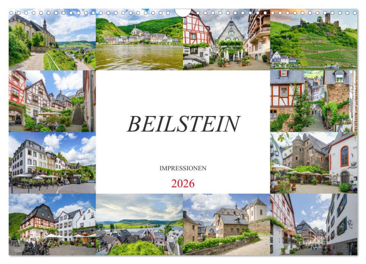 Kalendář/Diář Beilstein Impressionen (Wandkalender 2026 DIN A3 quer), CALVENDO Monatskalender Calvendo
