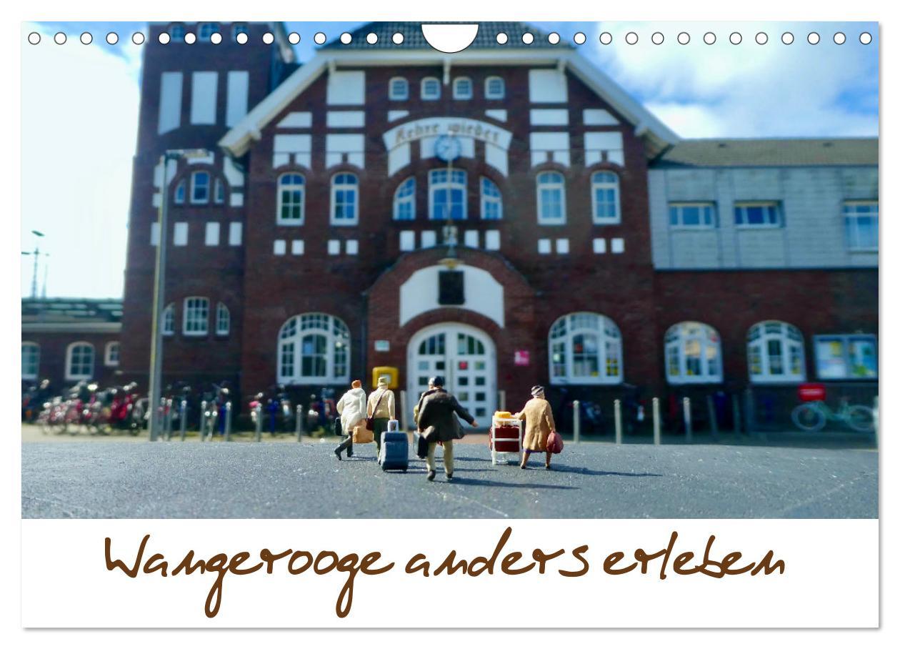 Kalendár/Diár Wangerooge anders erleben (Wandkalender 2026 DIN A4 quer), CALVENDO Monatskalender Calvendo