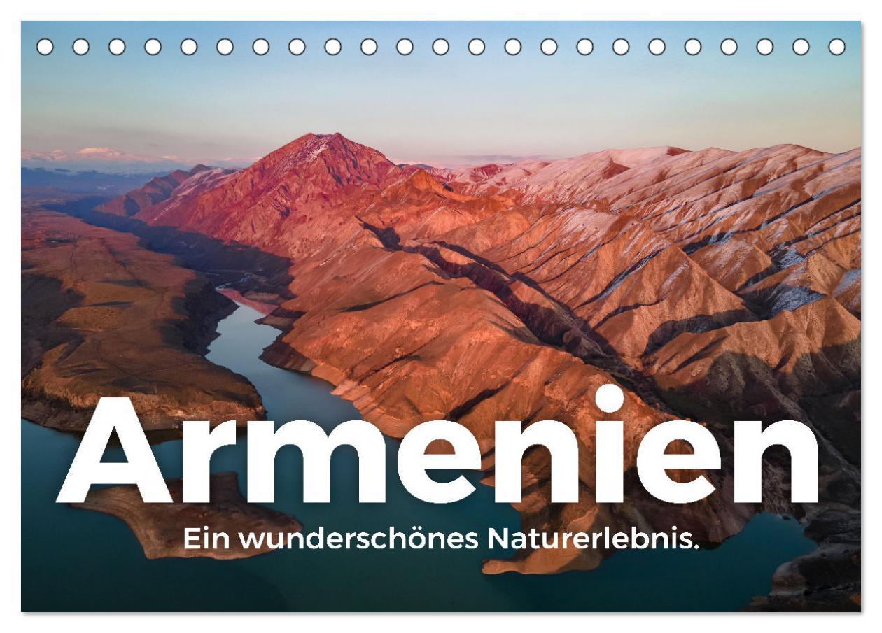 Kalendár/Diár Armenien - Ein wunderschönes Naturerlebnis. (Tischkalender 2026 DIN A5 quer), CALVENDO Monatskalender Calvendo
