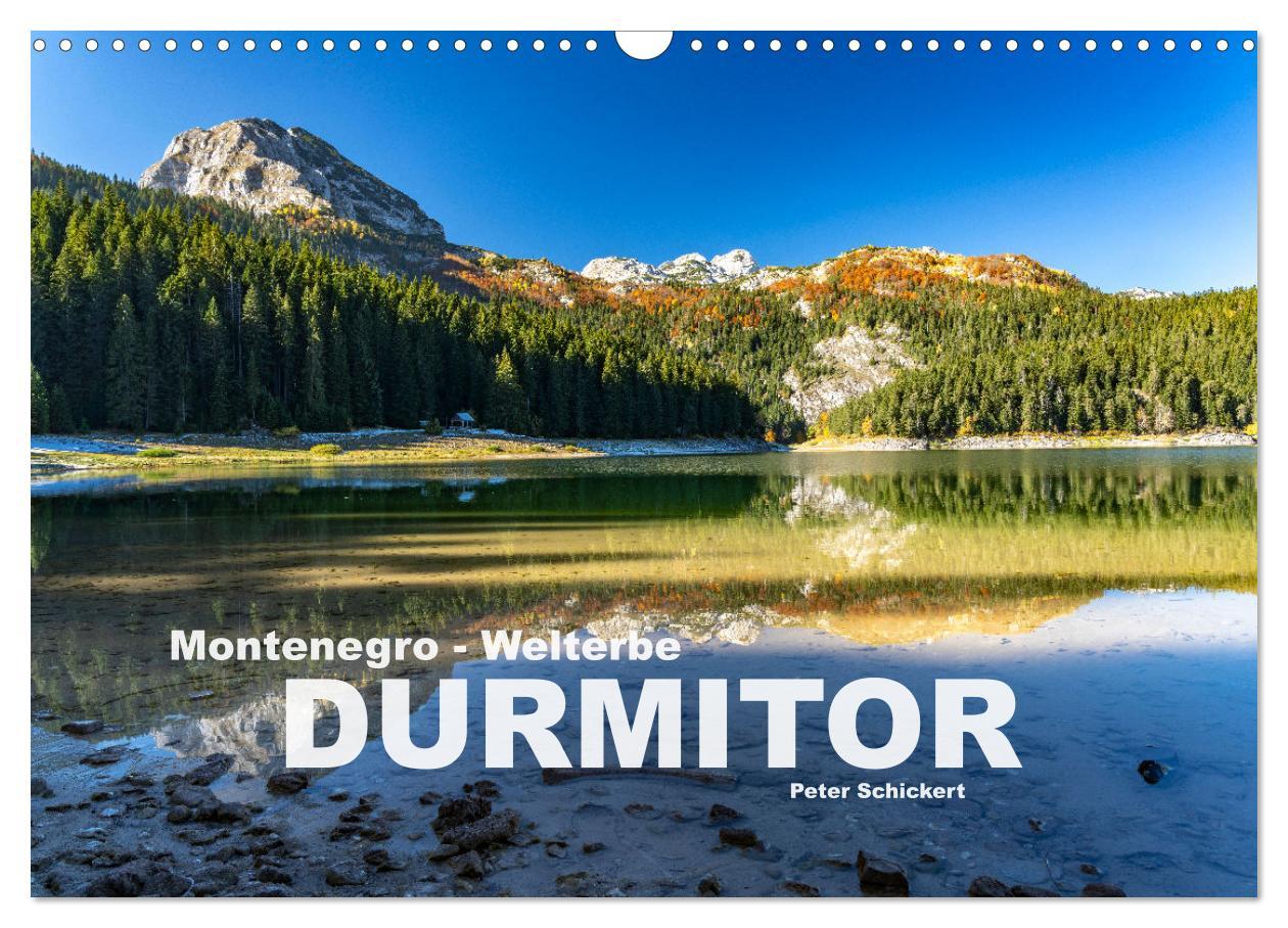 Kalendář/Diář Montenegro - Welterbe Durmitor (Wandkalender 2026 DIN A3 quer), CALVENDO Monatskalender Calvendo