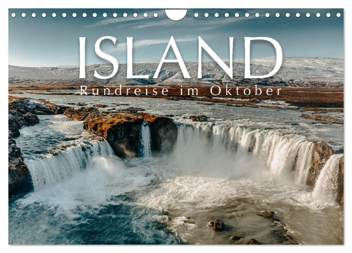 Kalendár/Diár Island - Rundreise im Oktober (Wandkalender 2026 DIN A4 quer), CALVENDO Monatskalender Calvendo