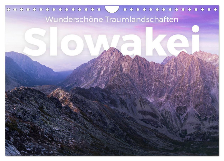 Kalendář/Diář Slowakei - Wunderschöne Traumlandschaften (Wandkalender 2026 DIN A4 quer), CALVENDO Monatskalender Calvendo