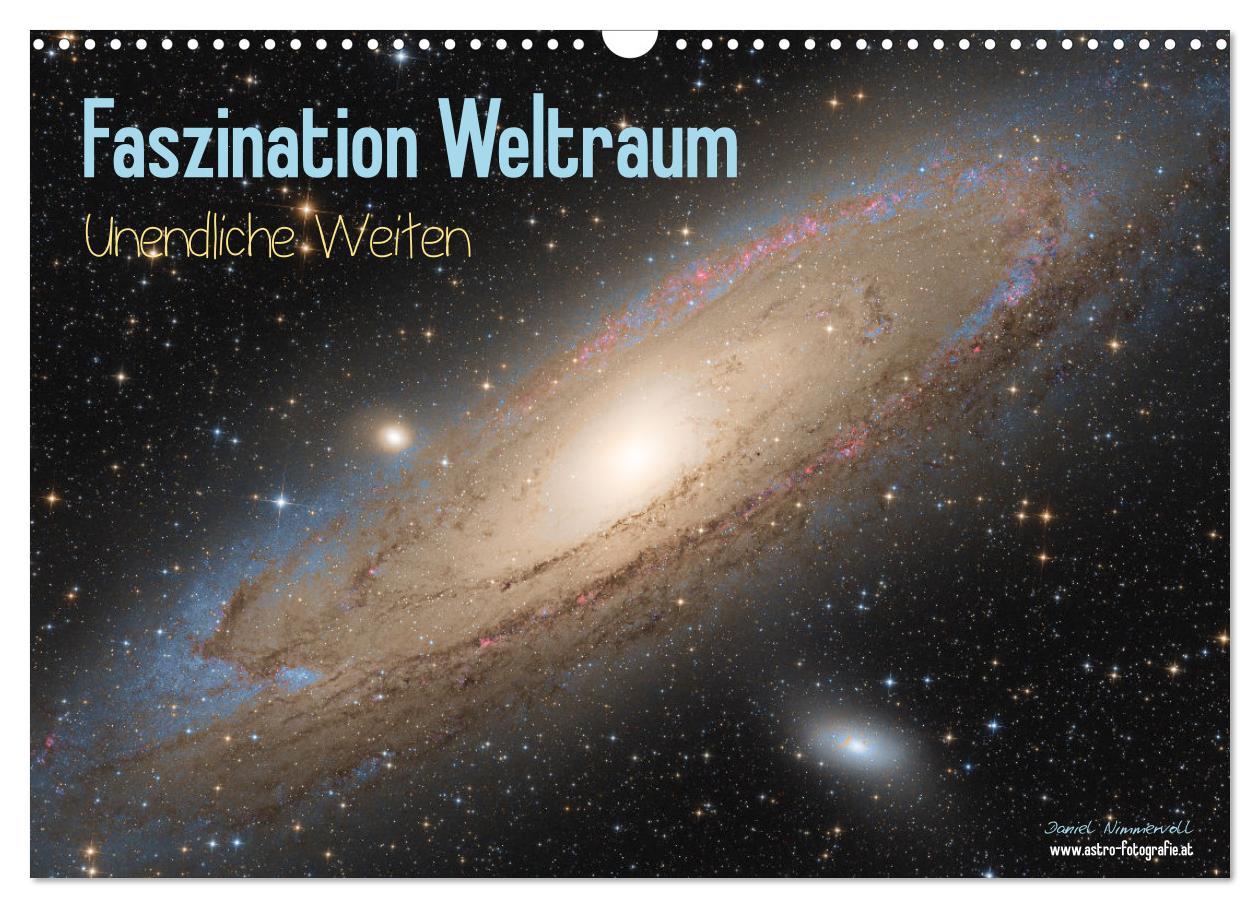 Kalendář/Diář Faszination Weltraum - unendliche Weiten (Wandkalender 2026 DIN A3 quer), CALVENDO Monatskalender Calvendo