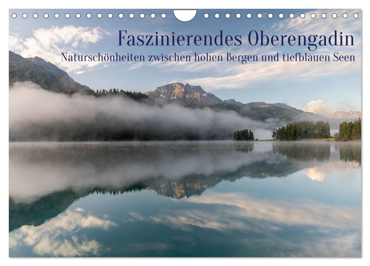Kalendár/Diár Faszinierendes Oberengadin (Wandkalender 2026 DIN A4 quer), CALVENDO Monatskalender Calvendo