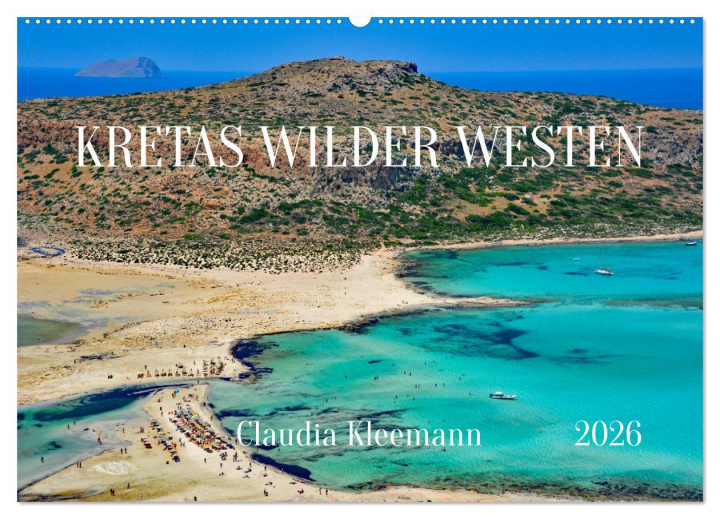 Kalendář/Diář Kretas Wilder Westen (Wandkalender 2026 DIN A2 quer), CALVENDO Monatskalender Calvendo