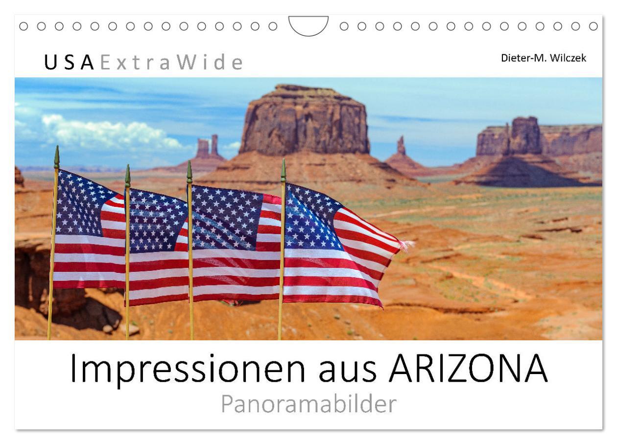 Kalendár/Diár Impressionen aus ARIZONA - Panoramabilder (Wandkalender 2026 DIN A4 quer), CALVENDO Monatskalender Calvendo