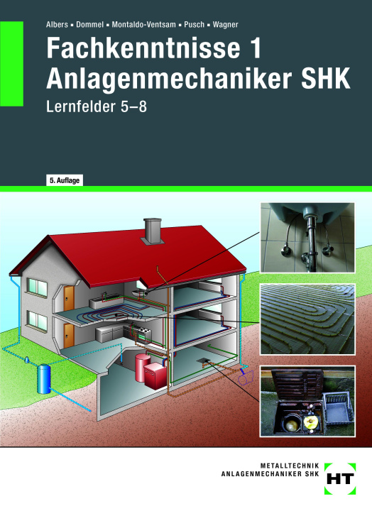 Kniha Fachkenntnisse 1 Anlagenmechaniker SHK Peter Pusch