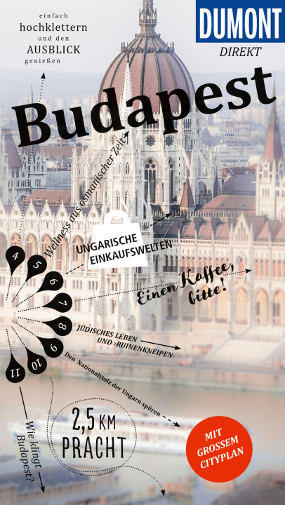 Knjiga DUMONT direkt Reiseführer Budapest Matthias Eickhoff