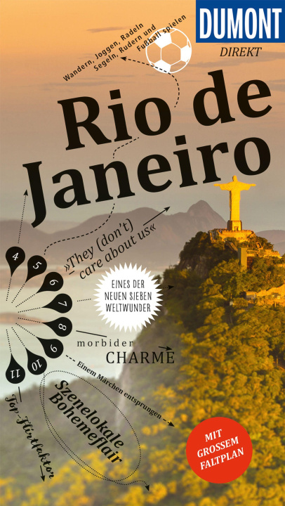 Knjiga DUMONT direkt Reiseführer Rio de Janeiro Helmuth Taubald