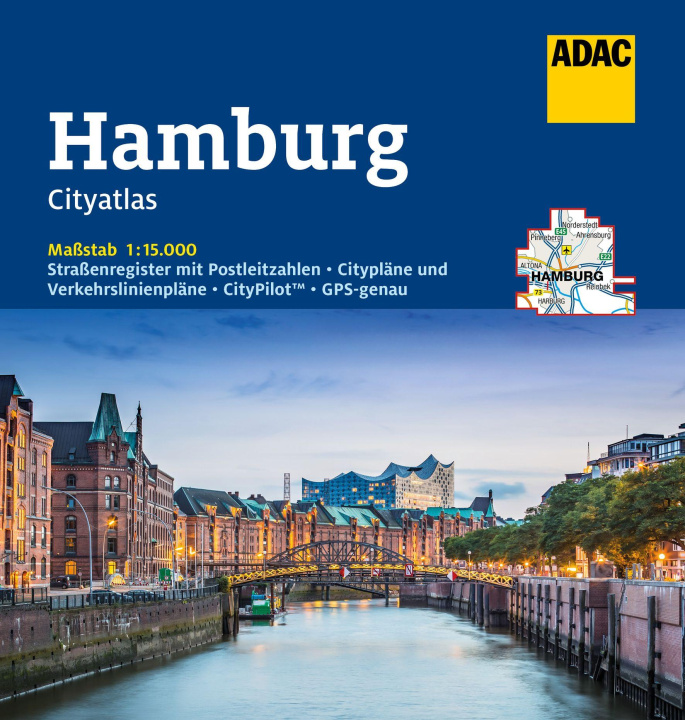 Libro ADAC Cityatlas Hamburg 1:15.000 