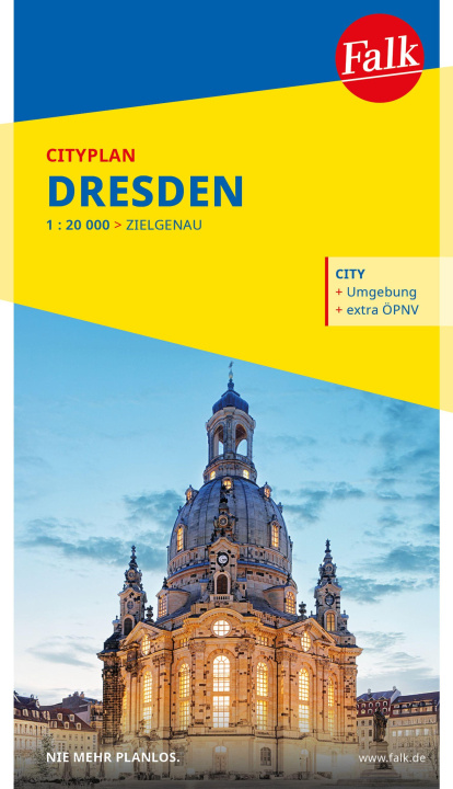Artículos impresos Falk Cityplan Dresden 1:20.000 