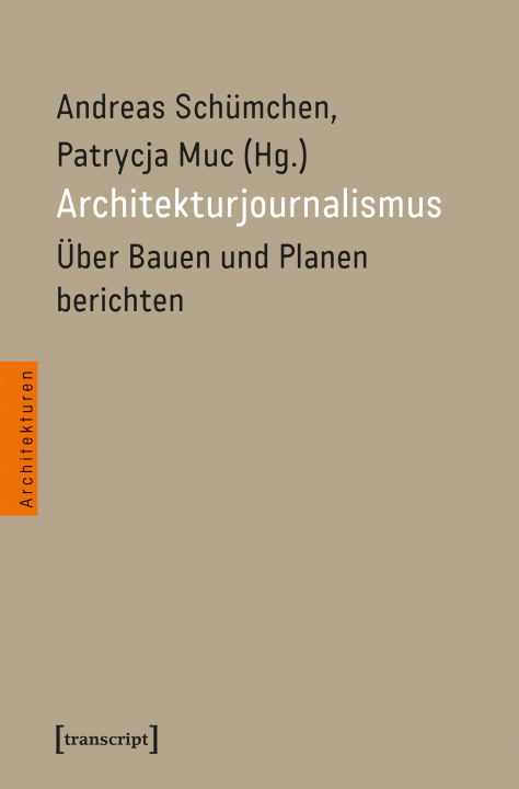 Kniha Architekturjournalismus Patrycja Muc