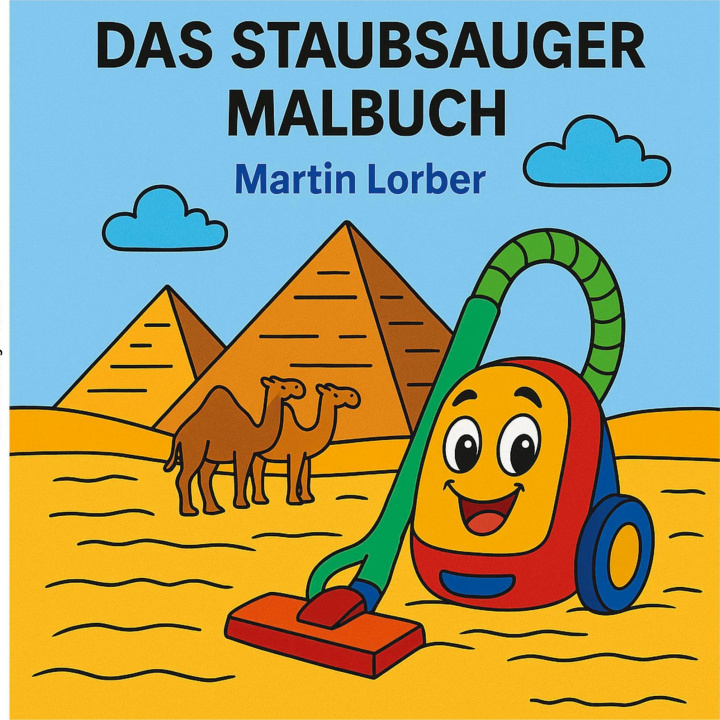 Knjiga Das Staubsauger Malbuch 