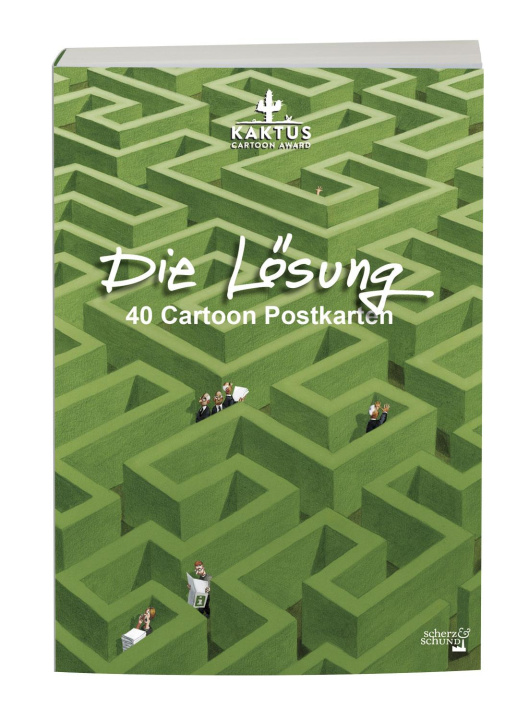 Kniha Cartoon Postkarten - Die Lösung 