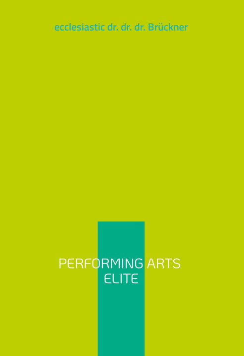 Kniha performing arts elite 