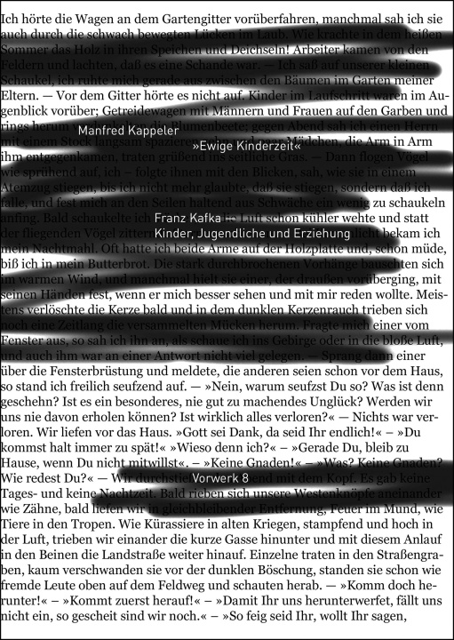 Boek 'Ewige Kinderzeit' Manfred Kappeler