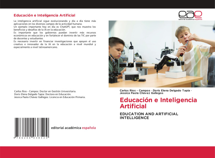 Kniha Educación e Inteligencia Artificial Doris Elena Delgado Tapia