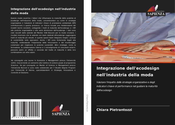 Kniha Integrazione dell'ecodesign nell'industria della moda Chiara Pietrantozzi