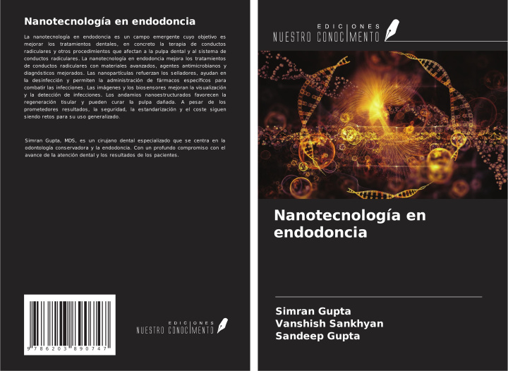 Knjiga Nanotecnología en endodoncia Vanshish Sankhyan