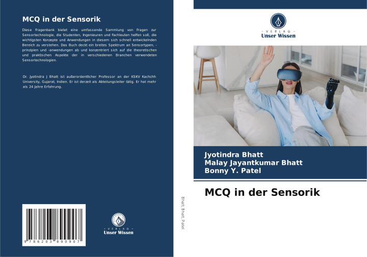 Knjiga MCQ in der Sensorik Malay Jayantkumar Bhatt