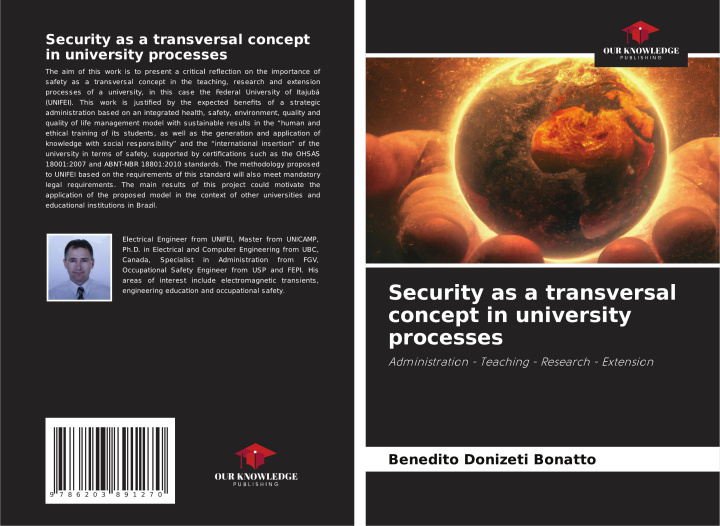 Carte Security as a transversal concept in university processes Benedito Donizeti Bonatto