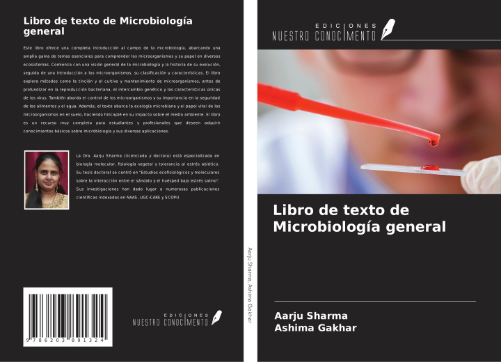 Kniha Libro de texto de Microbiología general Ashima Gakhar