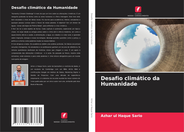 Kniha Desafio climático da Humanidade Azhar ul Haque Sario