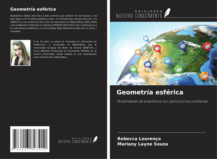 Kniha Geometría esférica Mariany Layne Souza