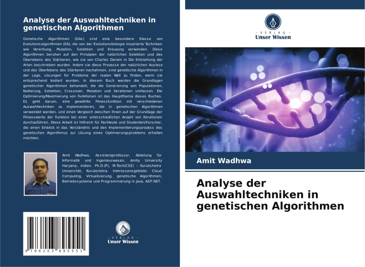 Knjiga Analyse der Auswahltechniken in genetischen Algorithmen Amit Wadhwa