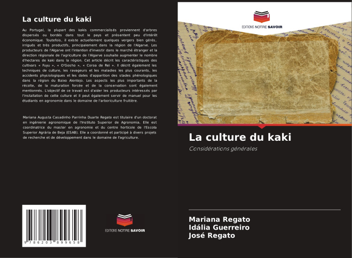 Carte La culture du kaki Idália Guerreiro