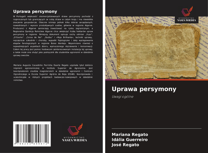 Kniha Uprawa persymony Idália Guerreiro