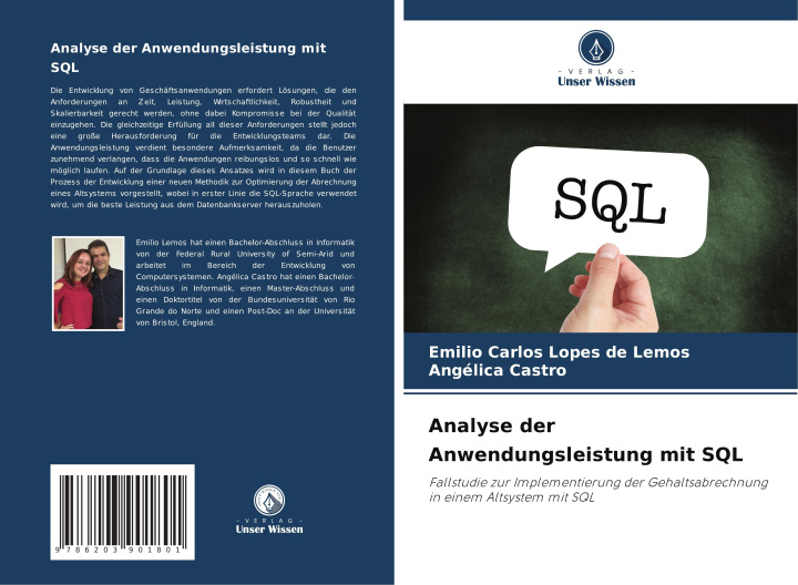 Kniha Analyse der Anwendungsleistung mit SQL Angélica Castro
